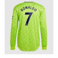 Manchester United Cristiano Ronaldo #7 Fotballklær Tredjedrakt 2022-23 Langermet